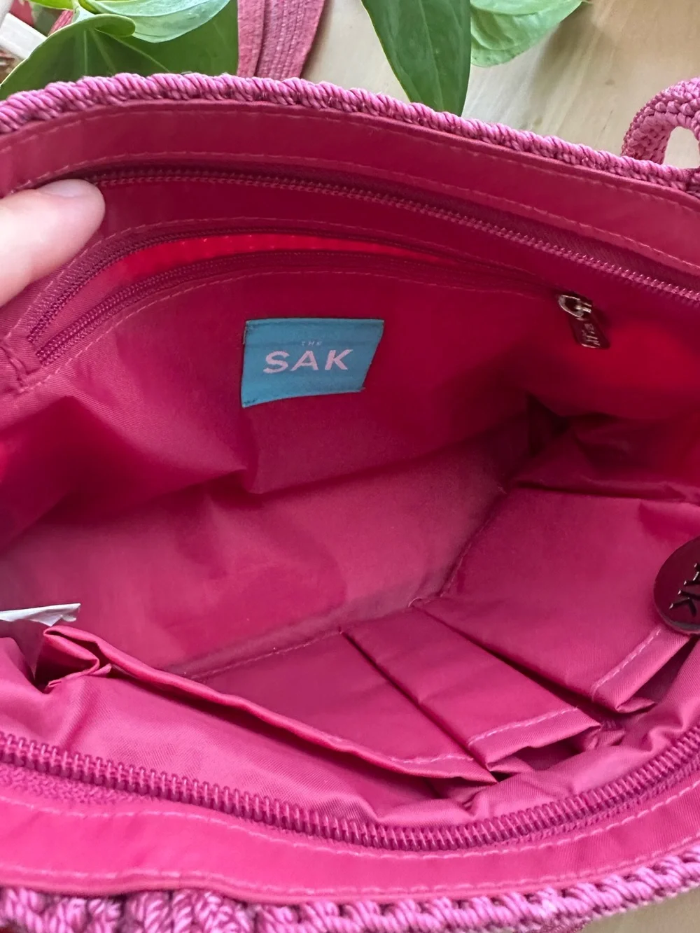 The Sak Rainbow Crochet Shoulder Bag